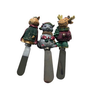 Set of 3 Christmas Nicholas Square Heartland Spreaders ($)3928